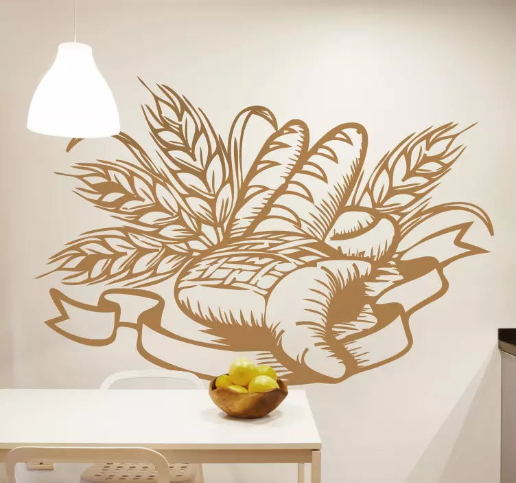 Ekmek seçimi sticker - TenStickers