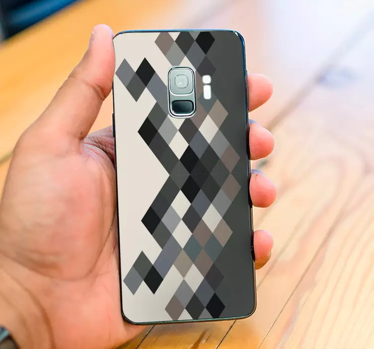 Elmas deseni hayvan çıkartması - TenStickers