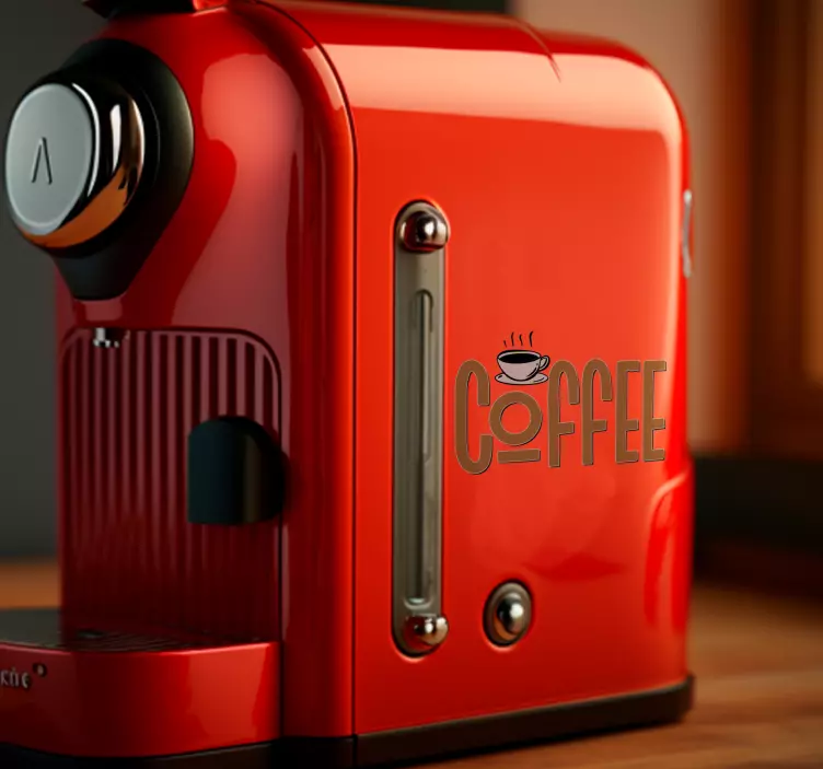 Eski kahve hayvan çıkartması - TenStickers