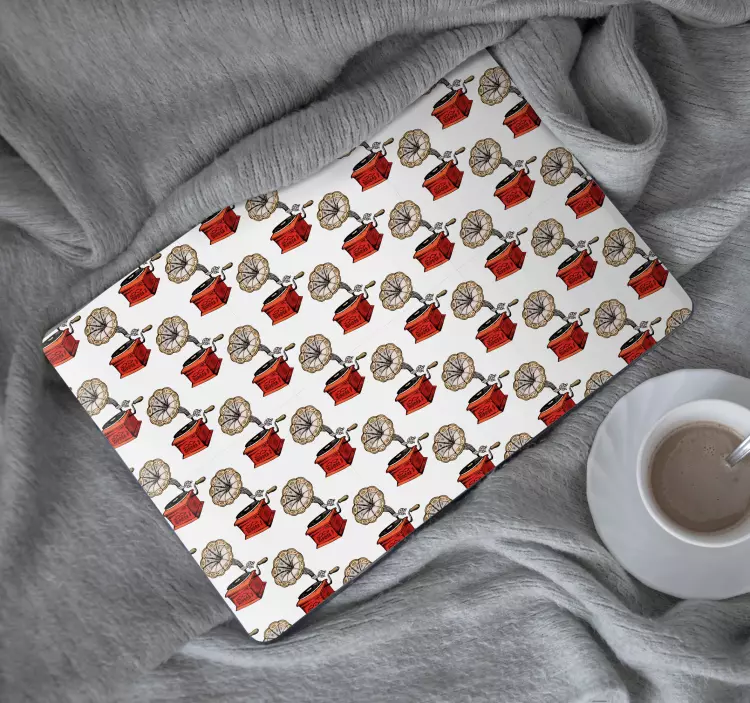 Eski müzik çalar Dizüstü bilgisayar için kaplama - TenStickers