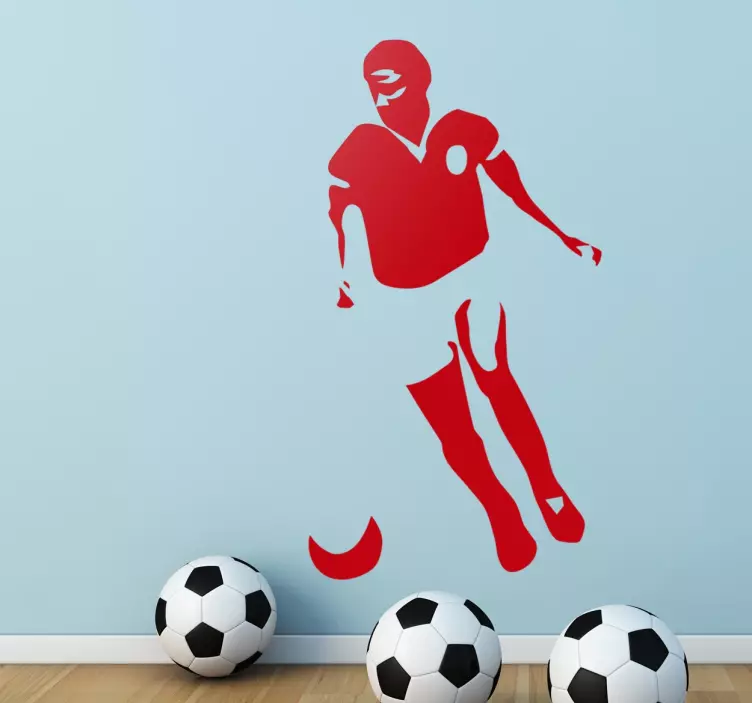 Eusèbio futbol oyuncu duvar sticker - TenStickers