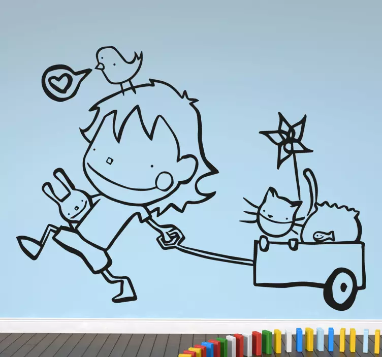 Evcil hayvan çıkartması - TenStickers