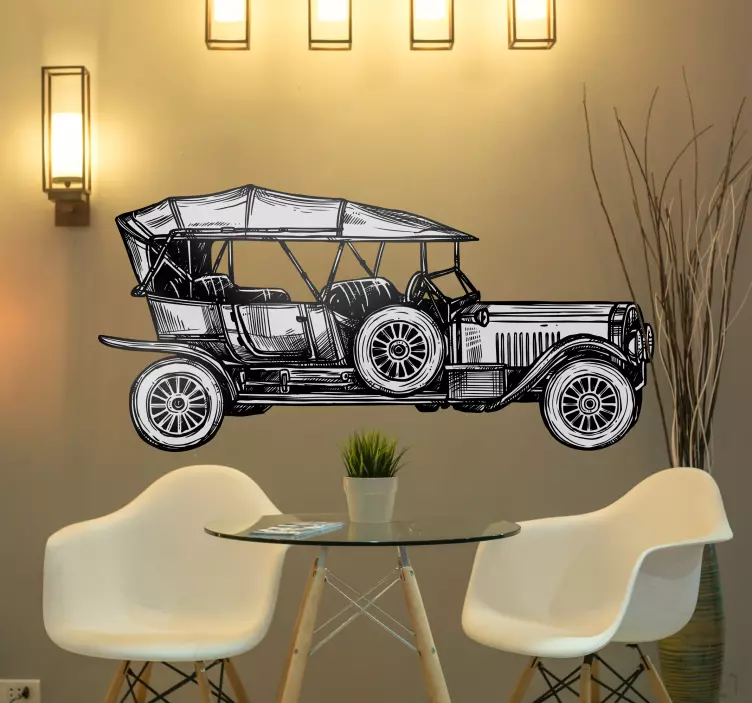 Ford 1908 araç çıkartması - TenStickers