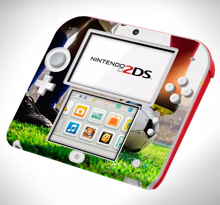 Futbol stadyumu (3ds xl) nintendo çıkartması - TenStickers