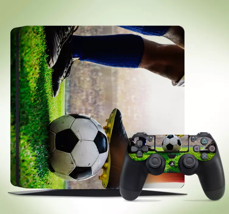 Futbol stadyumu (ps4 ince) ps4 cilt - TenStickers