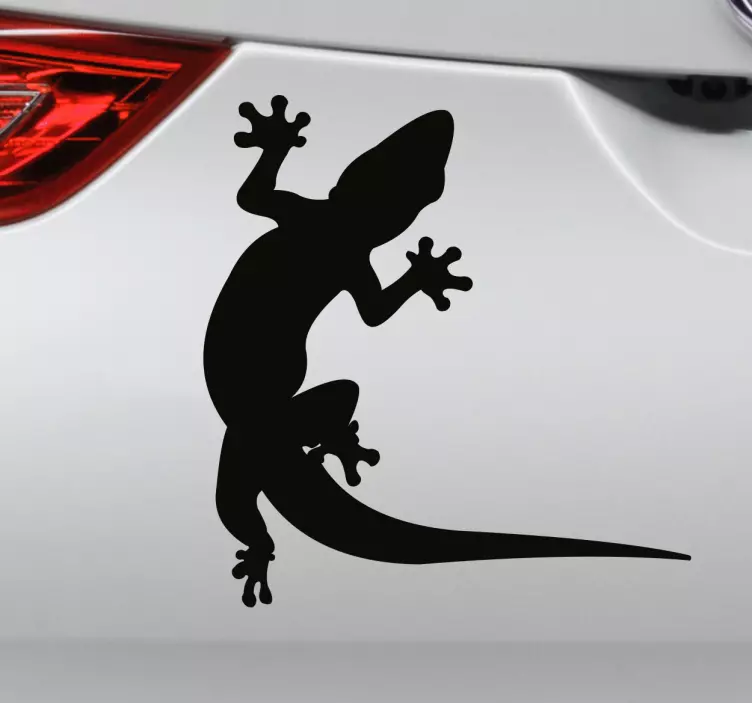 Gecko özel araba vinil sticker - TenStickers