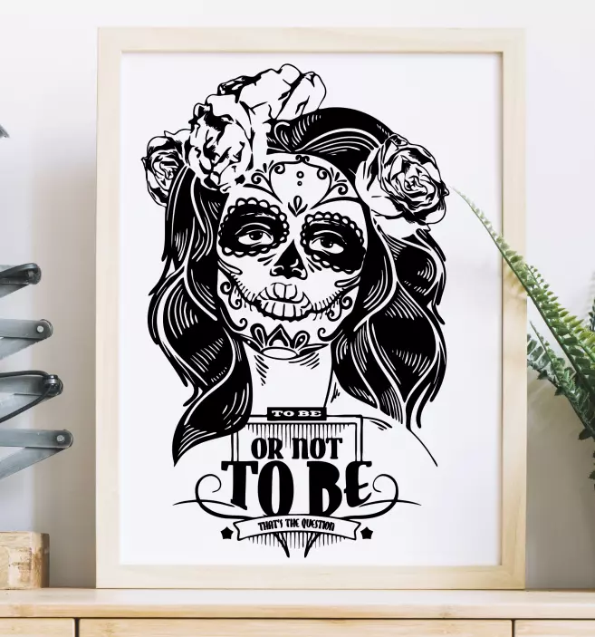 Müthiş gençlik olmak ya da olmamak duvar sticker - TenStickers