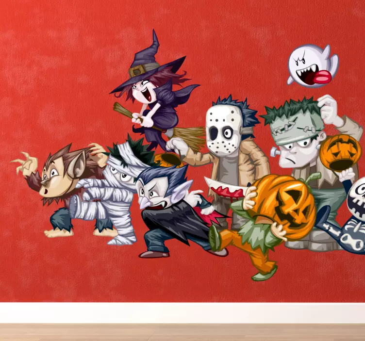 Hayaletler ve canavarlar çocuklar sticker - TenStickers