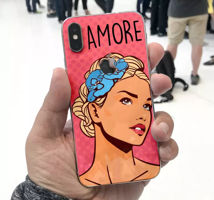 Hayvan Çıkartması feminen İfade aşk - TenStickers