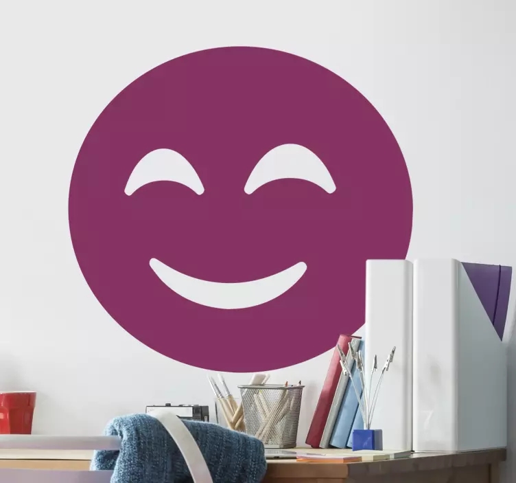 Hayvan Çıkartması neşeli İfade tasarımı - TenStickers