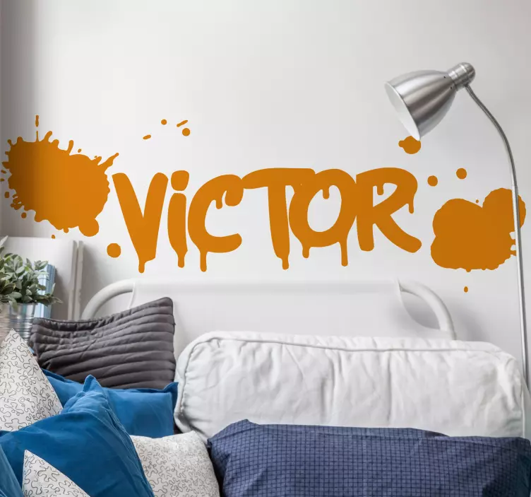 Hayvan çıkartması - oda için isim özelleştirme - TenStickers