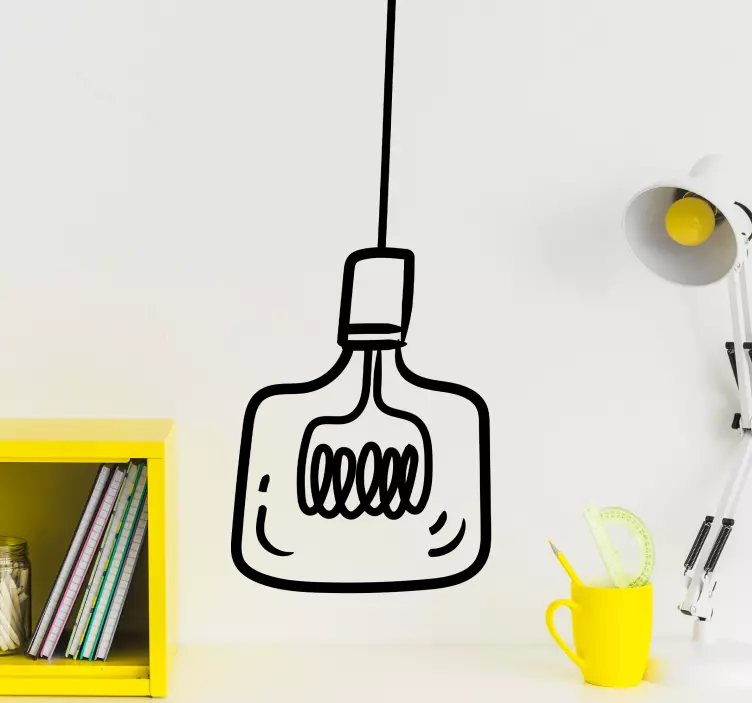 Hayvan Çıkartması Şık asma lamba - TenStickers