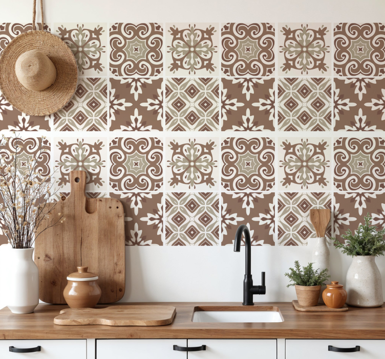 Hidrolik mocha mousse hayvan çıkartması - TenStickers