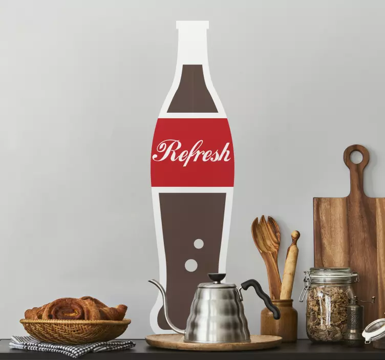 Içecek ferahlık mutfak sticker - TenStickers