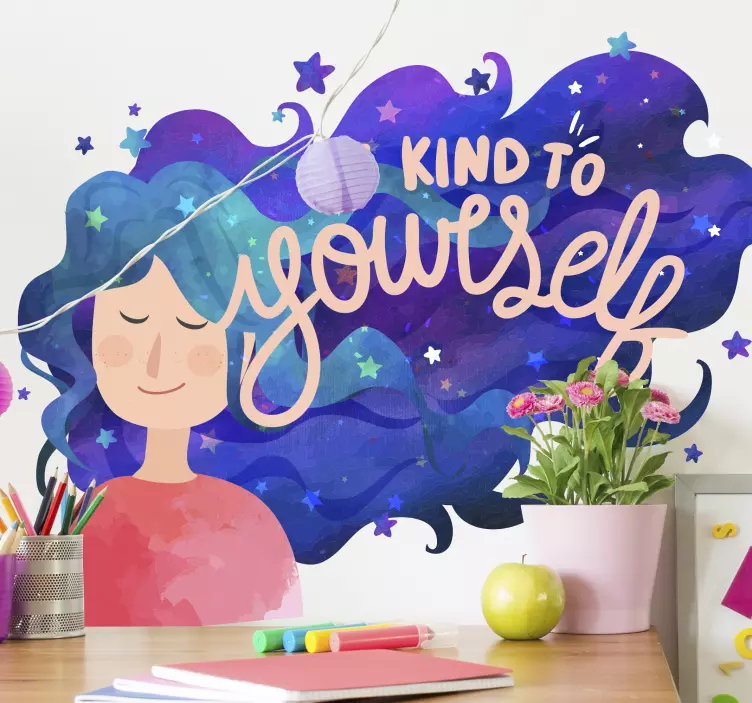 Ilham verici alıntı duvar çıkartmaları - TenStickers