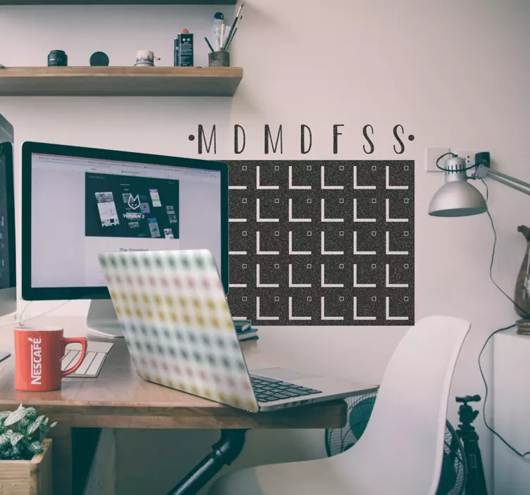 Ingilizce hafta içi günleri hayvan çıkartması - TenStickers