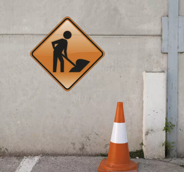 Iş işareti erkekler - TenStickers