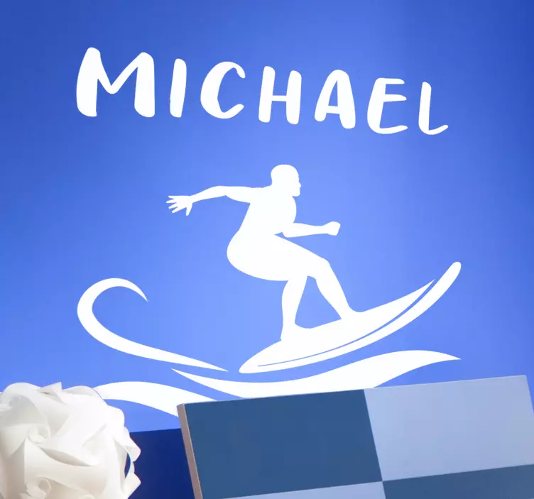 Kişiselleştirici ad çıkartması - TenStickers