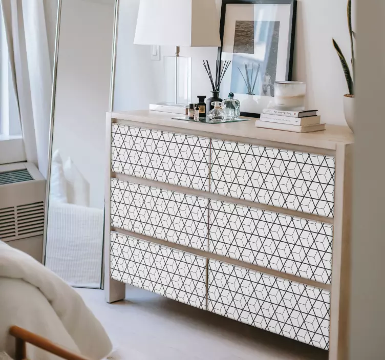 İskandinav motifleri mobilya çıkartması - TenStickers