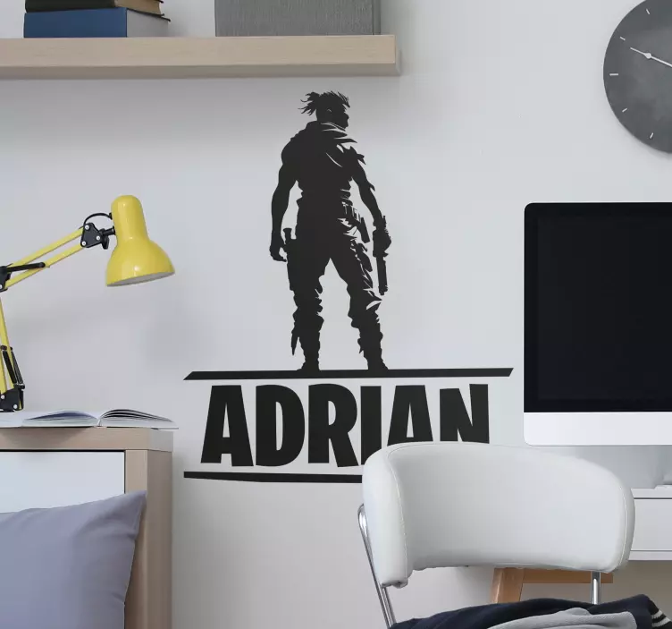 Kahramanın adıKahramanın Adı video oyunu sticker - TenStickers