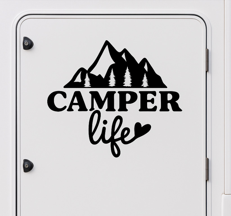 camper life hayvan çıkartması - TenStickers