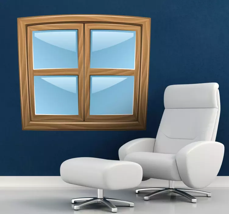 Kapalı pencere sticker - TenStickers