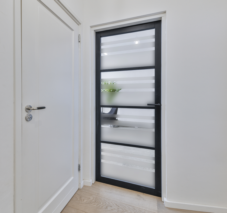 Kapı hattı çıkartması için çizgiler - TenStickers