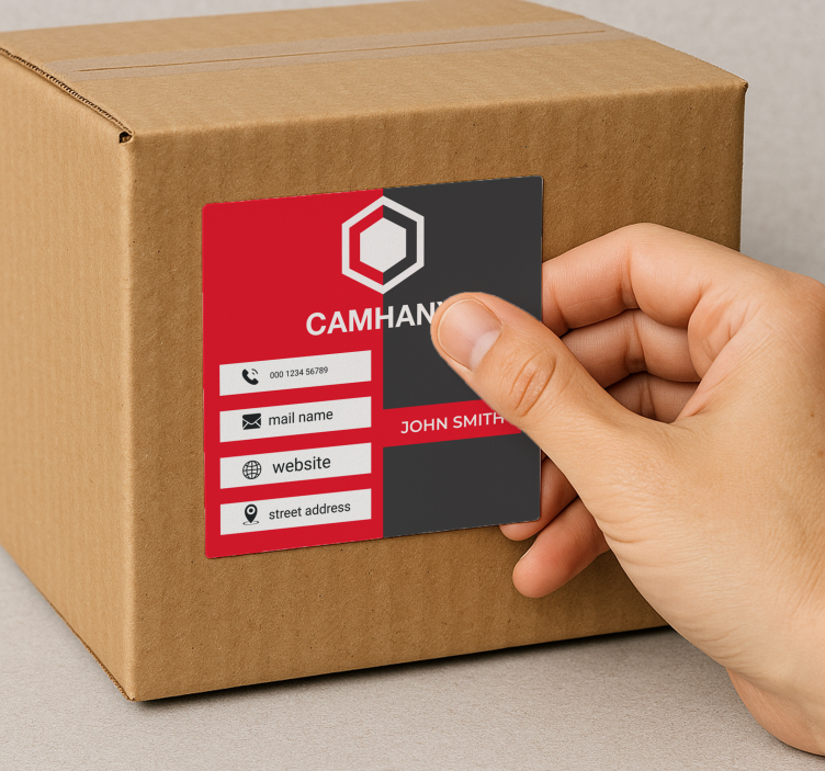 Kartvizit hayvan çıkartması - TenStickers