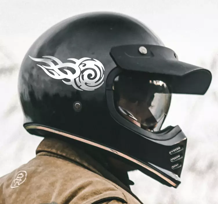 Kask için kabile motosiklet sticker - TenStickers