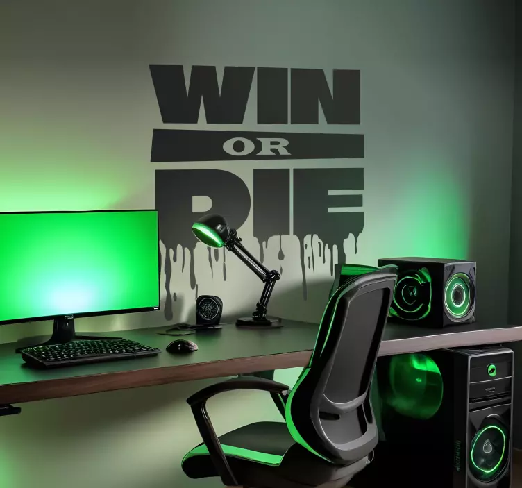 Kazan ya da öl video oyunu sticker - TenStickers