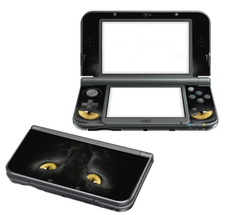 Kedi gözleri nintendo çıkartması - TenStickers