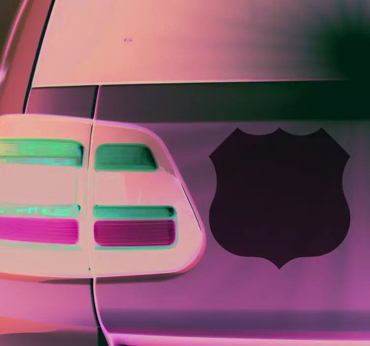 Klasik retro vintage motosiklet çıkartması - TenStickers