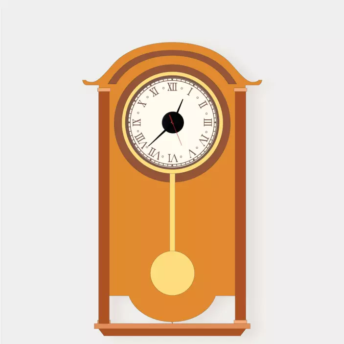 Klasik sarkaç hayvan çıkartması - TenStickers