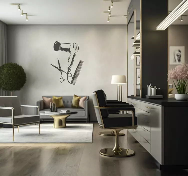 Kurutucu siluet çıkartması - TenStickers