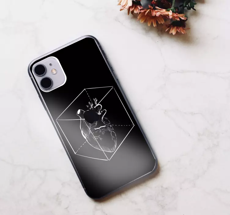 Kutudaki kalp hayvan çıkartması - TenStickers