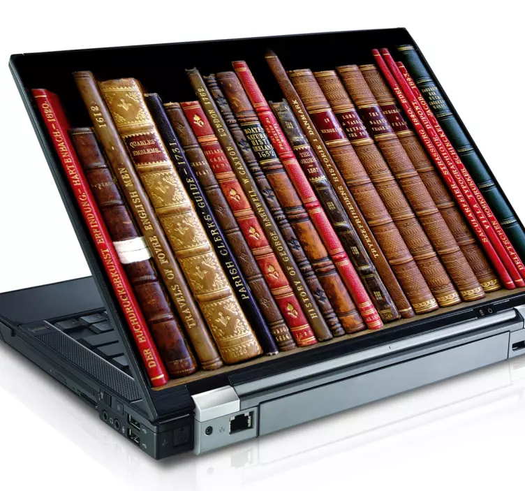 Kütüphane kitapları - TenStickers