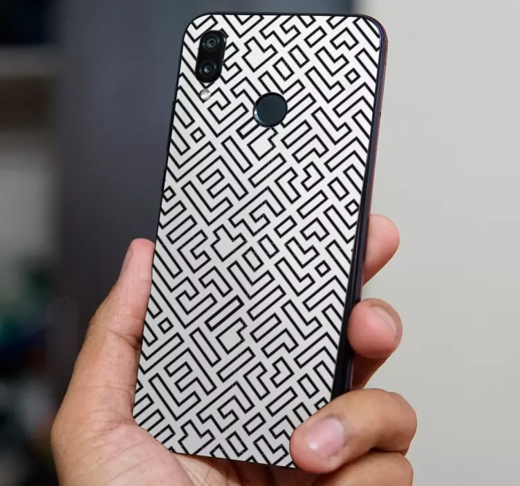 Labirent huawei vinil sticker - TenStickers