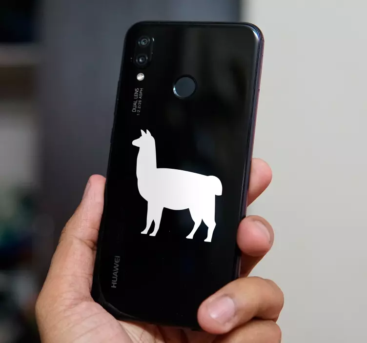 Llama huawei telefon çıkartması - TenStickers