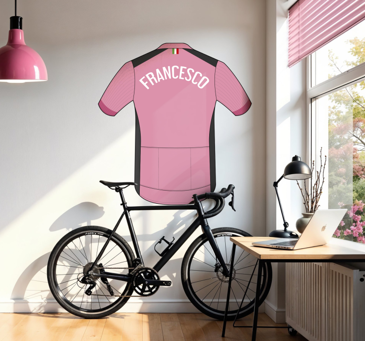 maglia rosa hayvan çıkartması - TenStickers