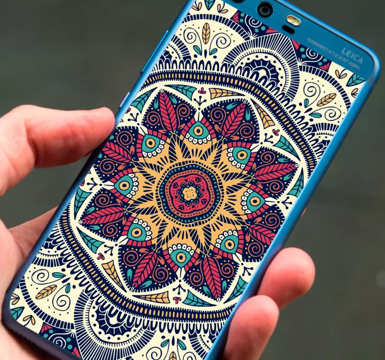 Mandala huawei telefon sticker - TenStickers