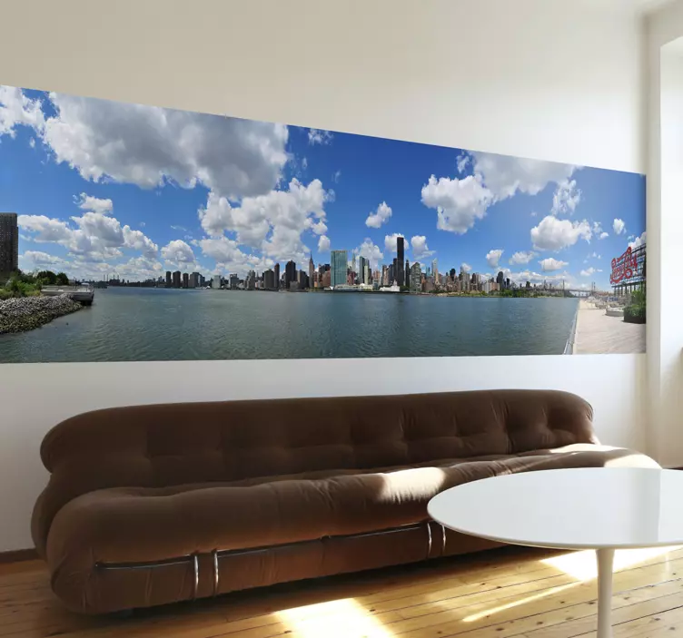 Manhattan skyline çıkartması - TenStickers