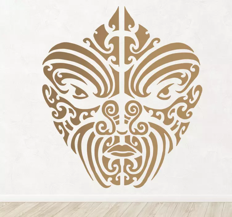 Maori motifleri duvar sticker - TenStickers