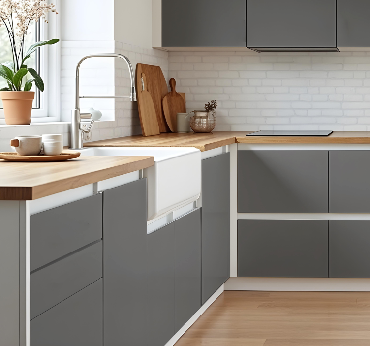 Mat gri tonu hayvan çıkartması - TenStickers