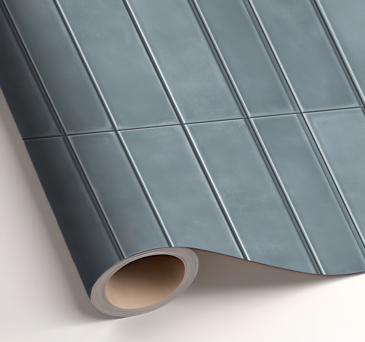 Mavi fayans taklidi hayvan çıkartması - TenStickers