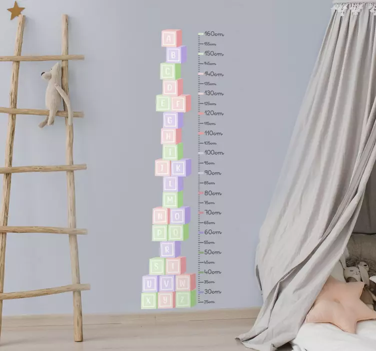 Mektup küpleri kendinden yapışkanlı terazi - TenStickers