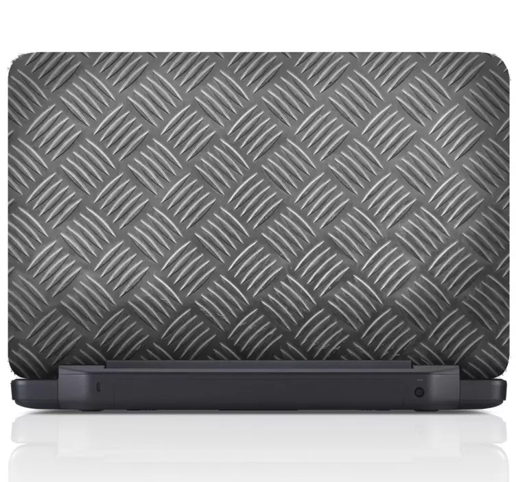 Metal panel dizüstü çıkartması - TenStickers