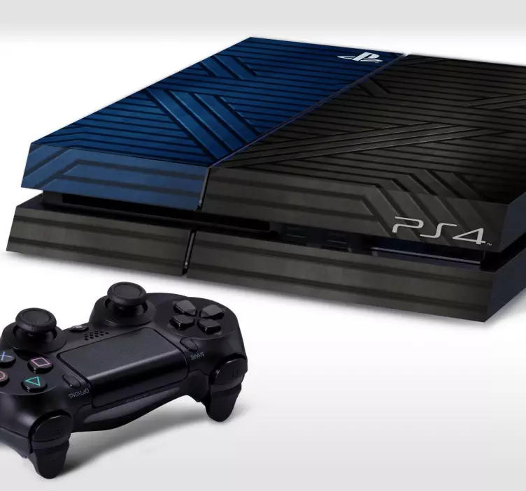 Metalik ps4 cilt - TenStickers