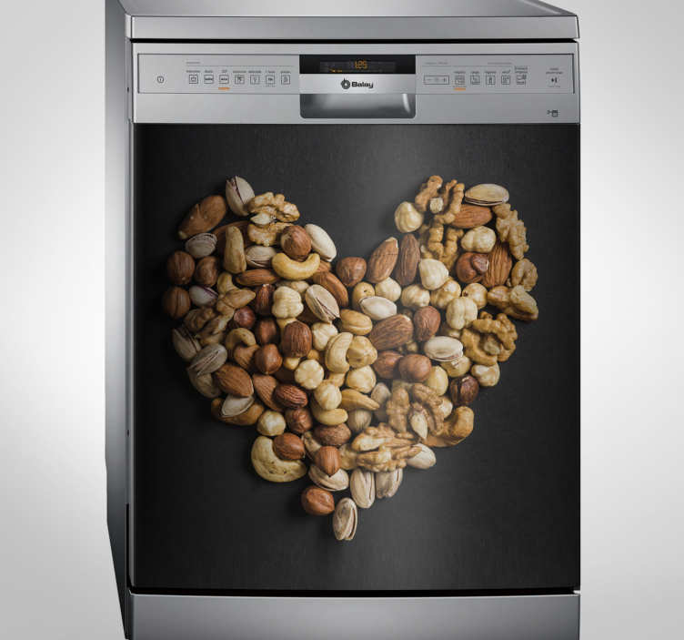 Meyve ve fındık bulaşık makinesi çıkartması - TenStickers