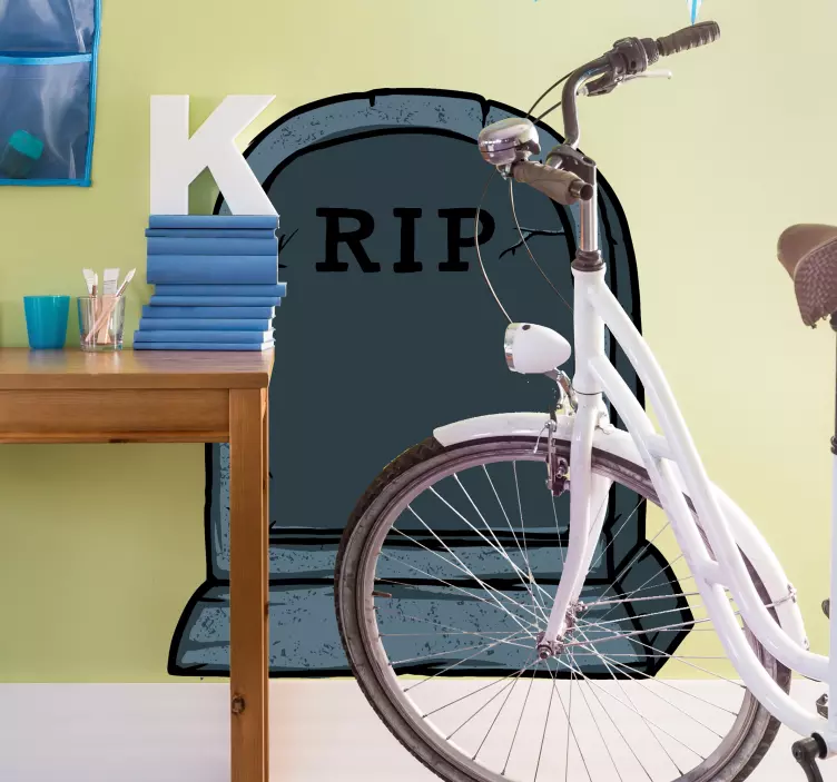 Garip ve alışılmış cadılar bayramı çıkartması - TenStickers