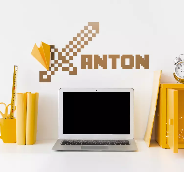 Minecraft özelleştirilebilir oyun çıkartması - TenStickers